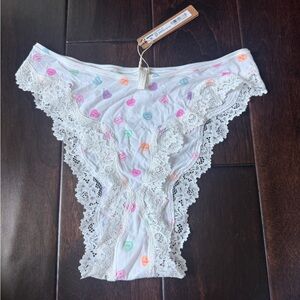 SKIMS Limited Edition - No Longer Available on Skims Pastel Heart Prints Tanga